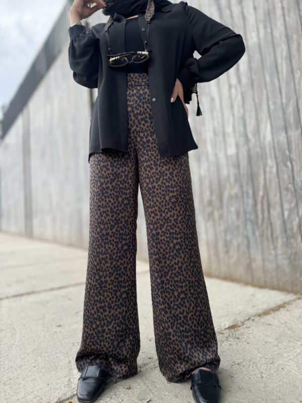 شلوار leopard