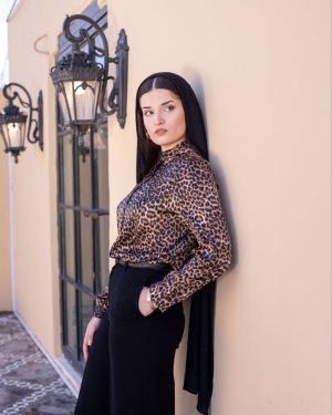 شومیز leopard