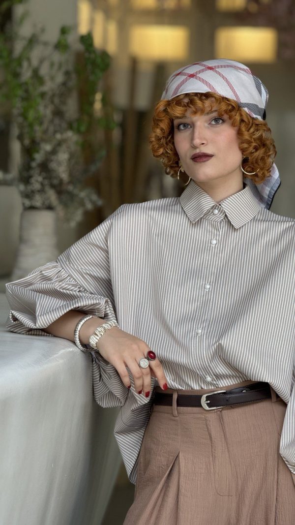شومیز mocha bell - Image 3