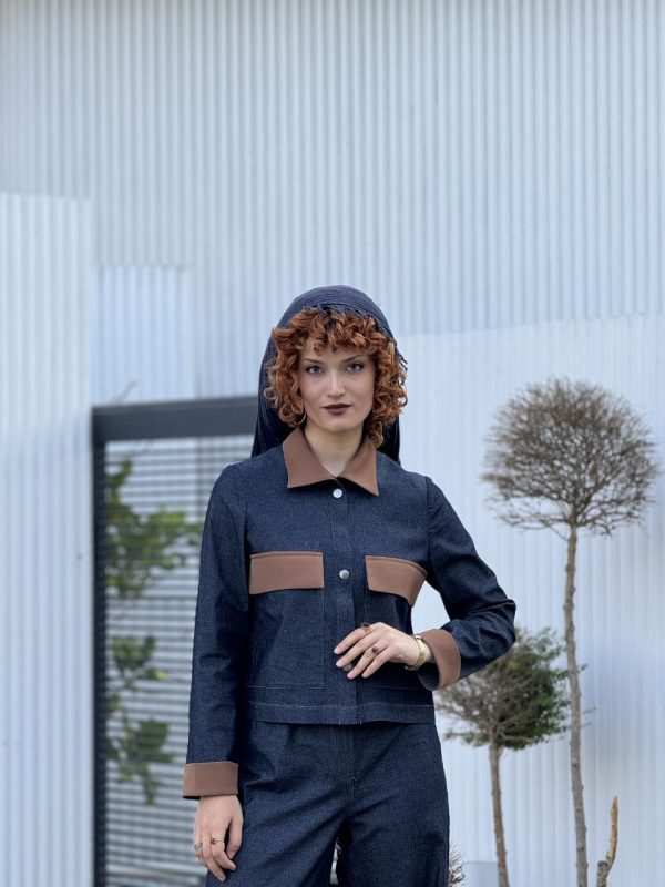 کت choco denim - Image 2