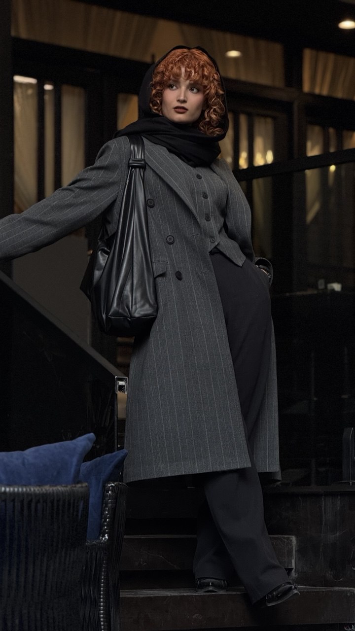 ست پالتو و جلیقه فوتر zoya - Image 2