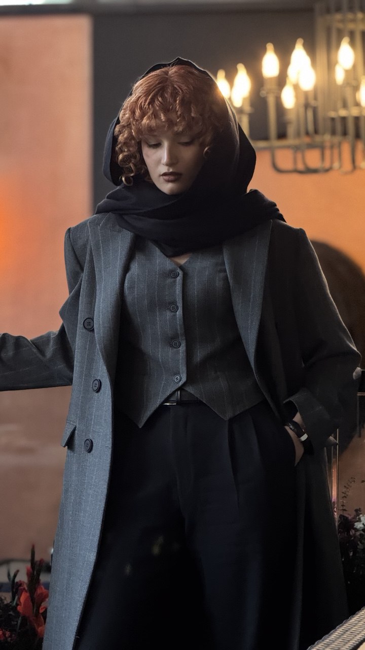 ست پالتو و جلیقه فوتر zoya - Image 3